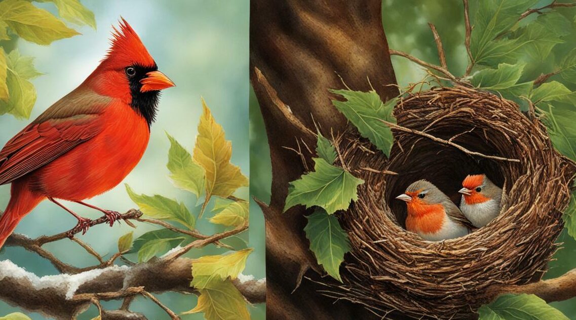 Cardinals vs. Robins: Nesting Habits Compared