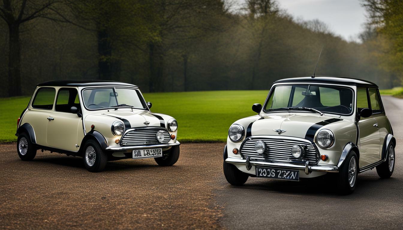 Difference Between Classic Mini Coopers and Modern Versions