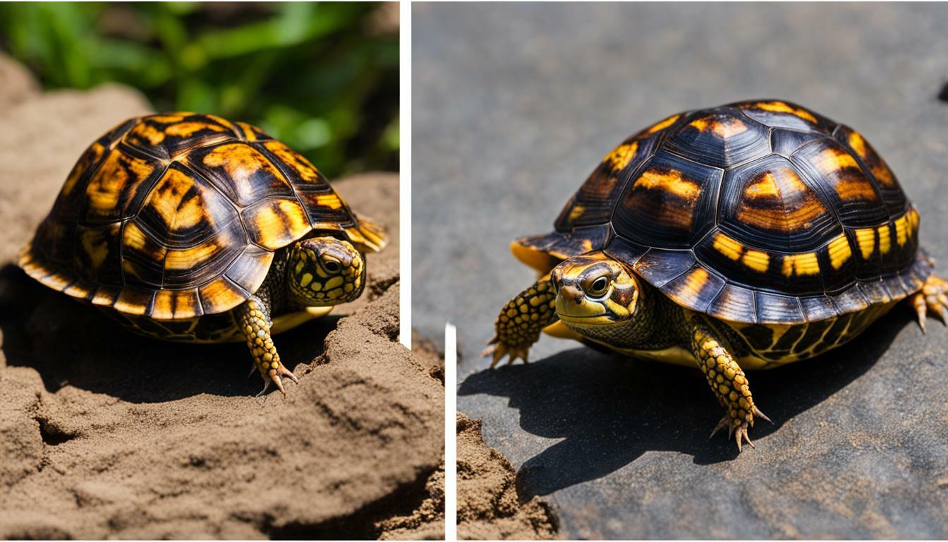 Unveiling the Difference Between Eastern and Western Box Turtles