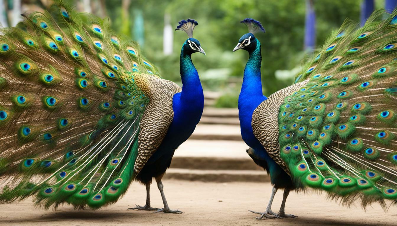 Unveiling the Difference Between Male and Female Peacocks: Tail Features