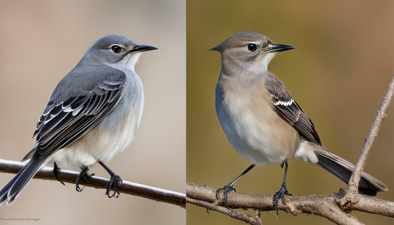 Spot the Difference Between Northern and Southern Mockingbirds