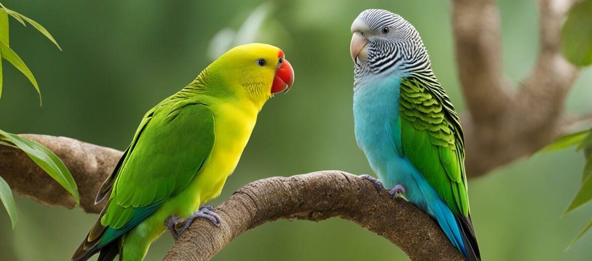 Difference Between Parakeets and Lovebirds