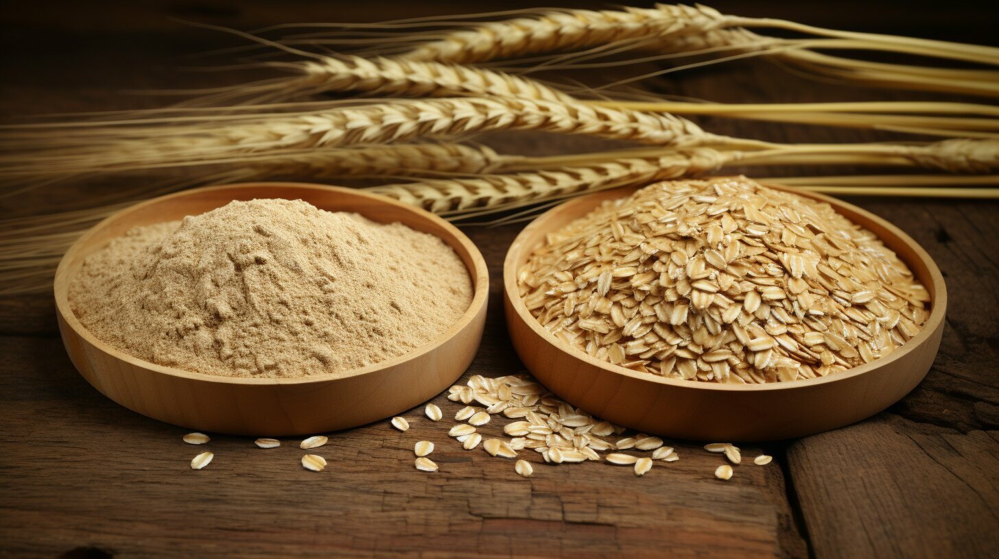 Difference Between Oat and Wheat Bran Fiber
