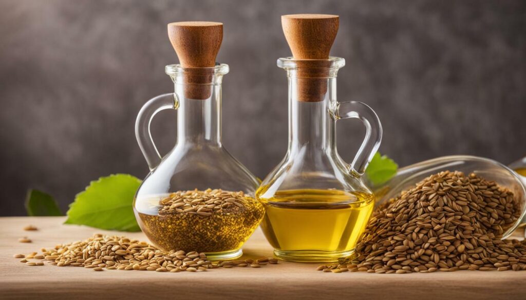 grapeseed oil vs flaxseed oil