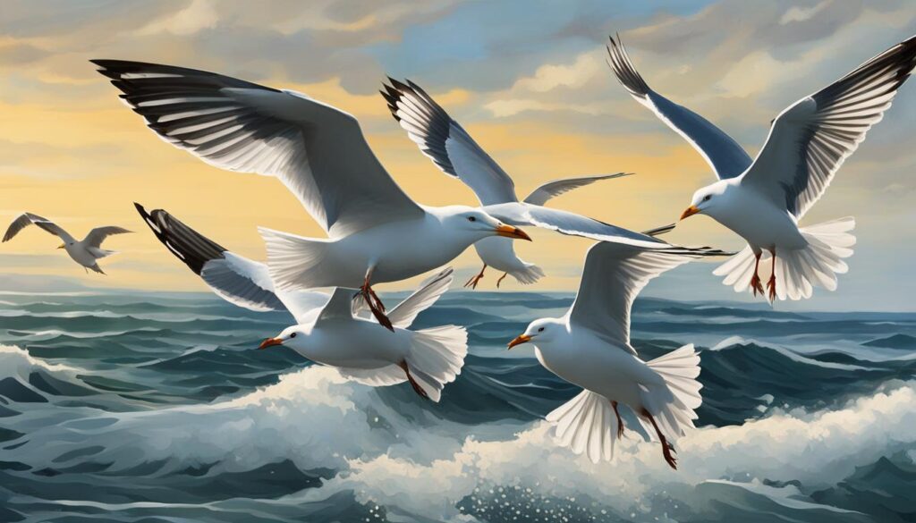 gulls and terns
