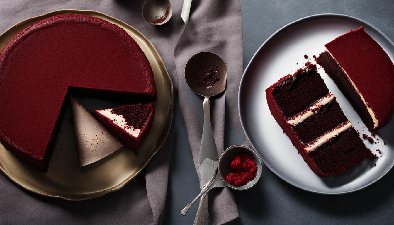 Difference Between Red Velvet Cake and Chocolate Cake