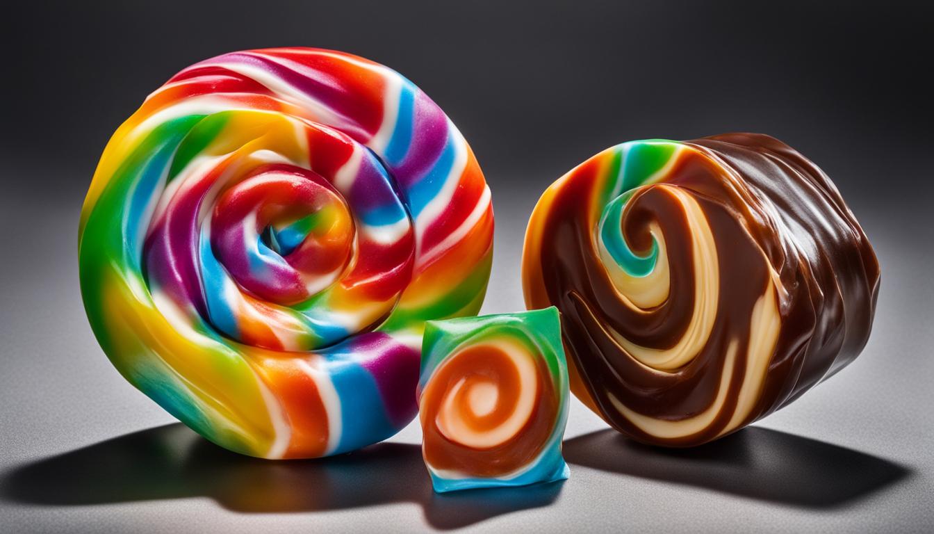 How a Taffy Differs from a Caramel