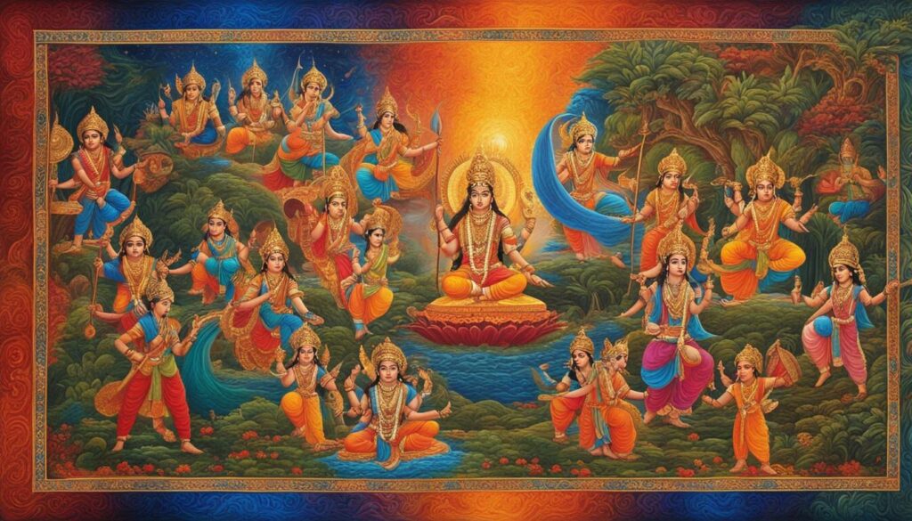 Puranas and Ramayana in Hindu Scriptures