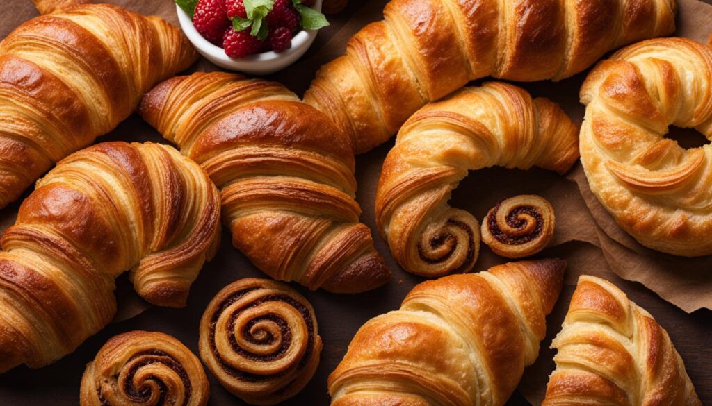 croissant and palmier cultural variations